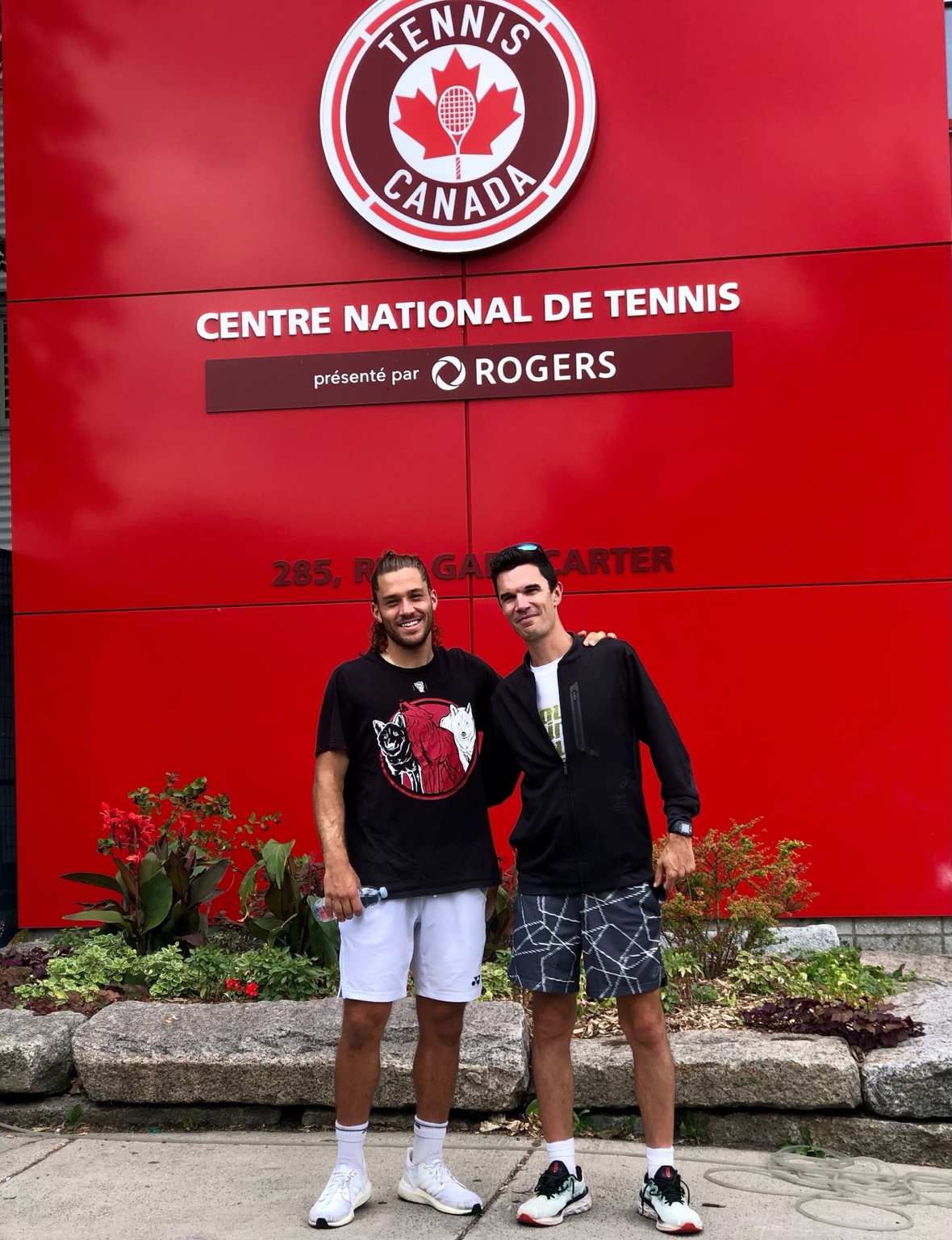 Yannick Dumas at Tennis Canada